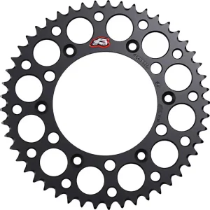 Renthal - 154U-520-49GRBK - Rear Sprocket - Aluminum - 49 Tooth - Black - Honda Low Price