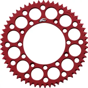 Top Rated Renthal - 189U-420-56GRRD - Rear Sprocket - Aluminum - 56 Tooth - Red - Honda