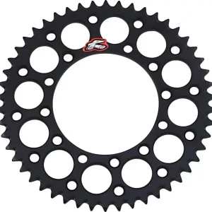 Hassle-Free Returns Renthal - 191U-420-50GEBK - Rear Sprocket - Aluminum - 50 Tooth - Black - Kawasaki