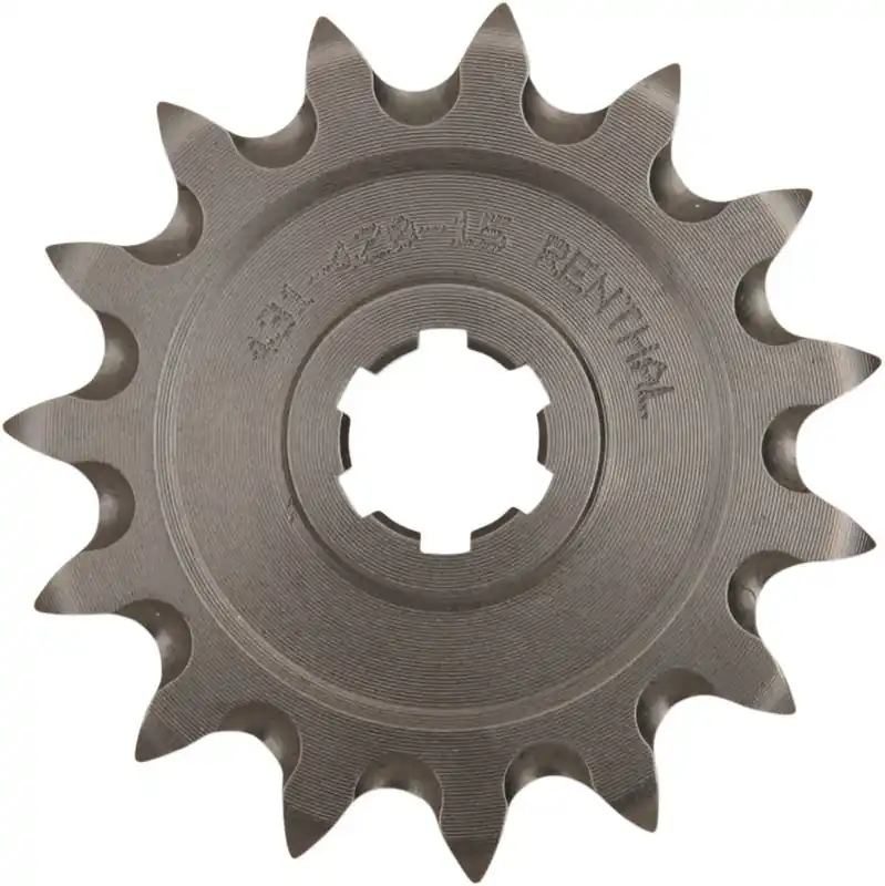 Renthal - 431--420-15GP - Front Sprocket - 15 Tooth - Kawasaki/Suzuki Crafted