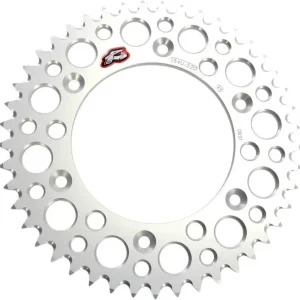 Genuine Renthal - 154U-520-45GRSI - Rear Sprocket - Aluminum - 45 Tooth - Silver - Honda