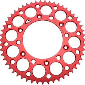 Direct From Manufacturer Renthal - 154U-520-53GRRD - Rear Sprocket - Aluminum - 53 Tooth - Red - Honda