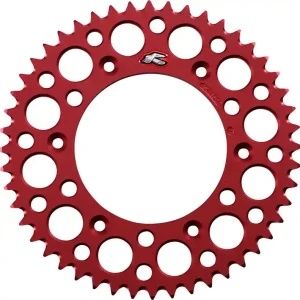 Direct From Factory Renthal - 154U-520-48GRRD - Rear Sprocket - Aluminum - 48 Tooth - Red - Honda