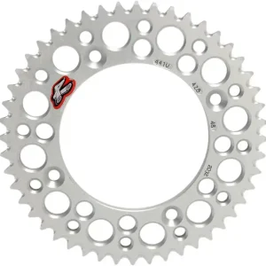 Renthal - 441U-428-48GPSI - Rear Sprocket - Aluminum - 48 Tooth - Silver - Gas Gas/Husqvarna/KTM Luxury