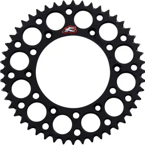 Super Sale Renthal - 224U-520-48GPBK - Rear Sprocket - Aluminum - 48 Tooth - Black