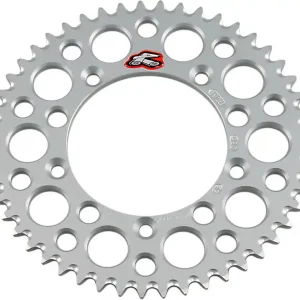 Hassle-Free Returns Renthal - 192U-420-49GPSI - Rear Sprocket - Aluminum - 49 Tooth - Silver - Gas Gas/Husqvarna/KTM