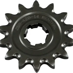 Money Back Guarantee Renthal - 258--420-14GP - Front Sprocket - 14 Tooth - Kawasaki/Suzuki/Yamaha