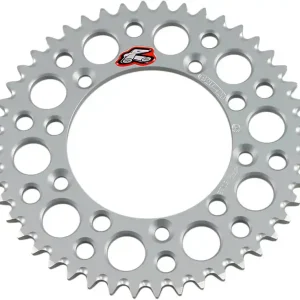 Hot Deal Renthal - 192U-420-46GPSI - Rear Sprocket - Aluminum - 46 Tooth - Silver - Gas Gas/Husqvarna/KTM
