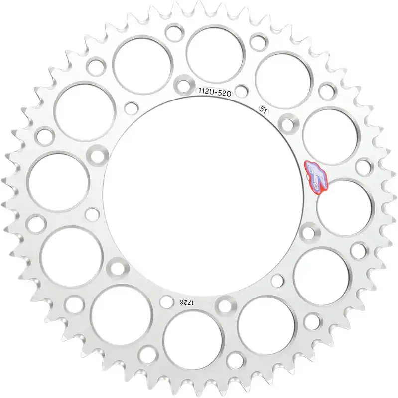 Buy Today Renthal - 112U-520-51GESI - Rear Sprocket - Aluminum - 51 Tooth - Silver - Kawasaki