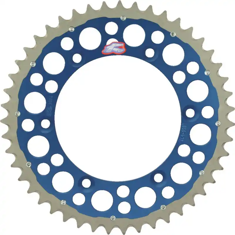 Next Day Delivery Renthal - 1500-520-50GPBU - Twinring™ Rear Sprocket - 50 Tooth - Blue - Yamaha