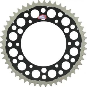 Renthal - 1230-520-50GPBK - Twinring™ Rear Sprocket - 50 Tooth - Black - Kawasaki/Suzuki Trusted Brand