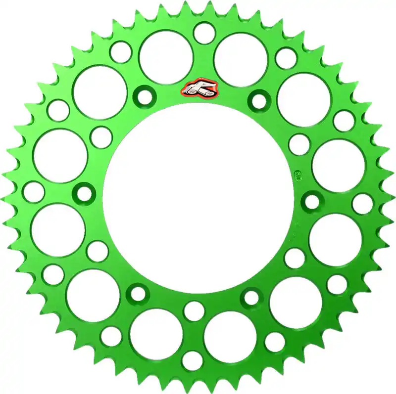 High Quality Renthal - 112U-520-50GEGN - Rear Sprocket - Aluminum - 50 Tooth - Green - Kawasaki