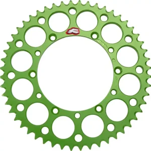 Hot Picks Renthal - 112U-520-52GEGN - Rear Sprocket - Aluminum - 52 Tooth - Green - Kawasaki