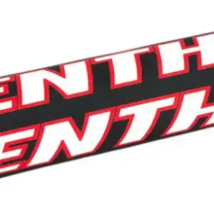 Budget Renthal - P314 - Vintage SX Crossbar Pad - 11-1/2" - Black/Red