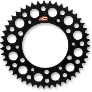 Renthal - 441U-520-46GPBK - Rear Sprocket - Aluminum - 46 Tooth - Black - KTM Budget