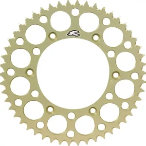 Renthal - 224U-520-50GPHA - Rear Sprocket - Aluminum - 50 Tooth - Hard Anodized Time-Limited