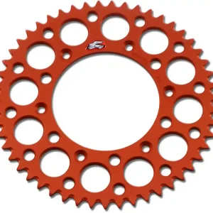 Discount Renthal - 224U-520-51GPOR - Rear Sprocket - Aluminum - 51 Tooth - Orange