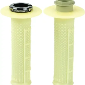 Direct From Factory Renthal - G240 - MX R-Works Lock-On Grips - Aramid - Taper Half Waffle