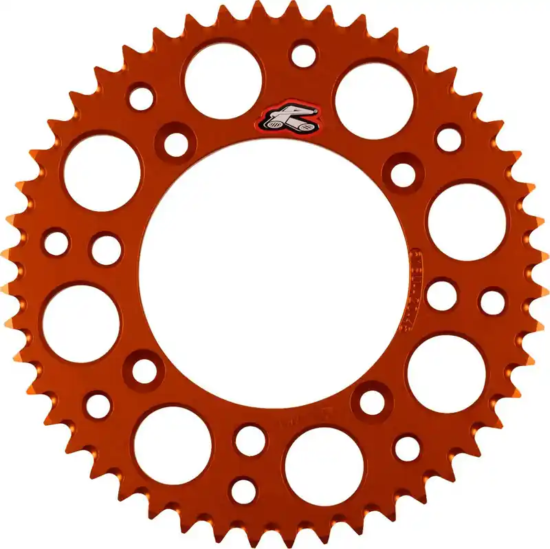 Time-Limited Renthal - 518U-420-48GPOR - Rear Sprocket - Aluminum - 48 Tooth - Orange - KTM
