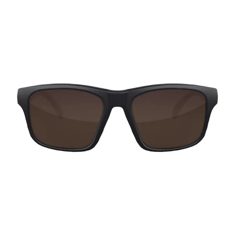 Exclusive Offer Flight Eyewear Rush Square Sunglasses - Black Frames/ Brown Lenses