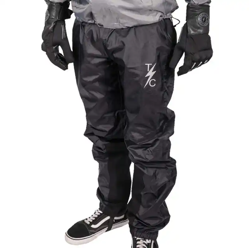 Express Delivery Thrashin Supply - Black Mission Waterproof Rain Pants