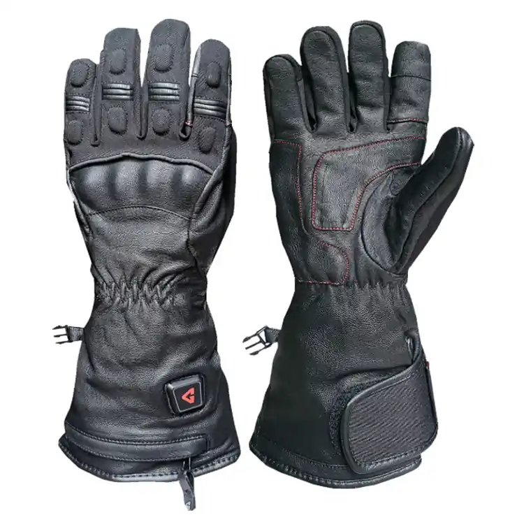 Special Offer Gerbing - 7V Hard Knuckle Battery Heated Black Gloves