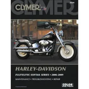 Clymer - Manual for '06-'09 Harley Davidson FLS,FXS,FXC Softail Series High Quality