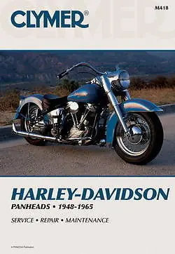 Hot Picks Clymer - Harley Davidson Panhead Service Manual 1948 - 1965