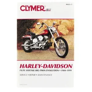 Brand New Clymer - Manual for '84-'99 Harley Davidson FLS,FXS Big Twin Evolution