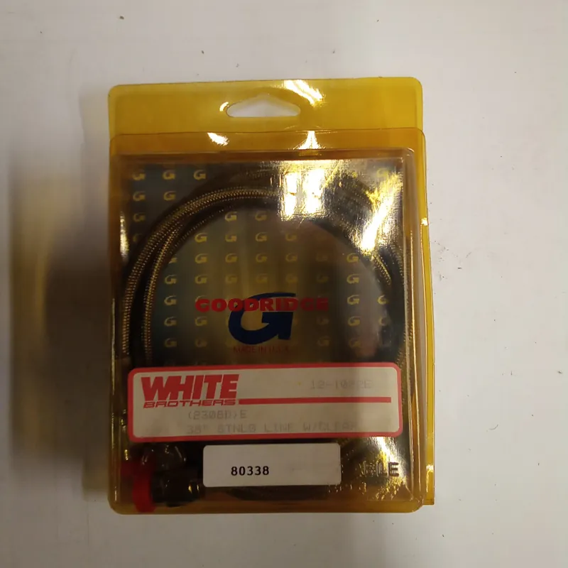 Deal 38 inch STAINLESS LINE W/CLEAR (#12-1022E)