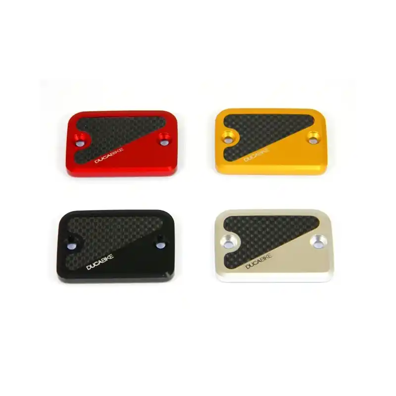 Flash Sale Carbon Inlay Front Brake Fluid Tank Cap by DBK Special Parts Ducati / Scrambler 800 Classic / 2017