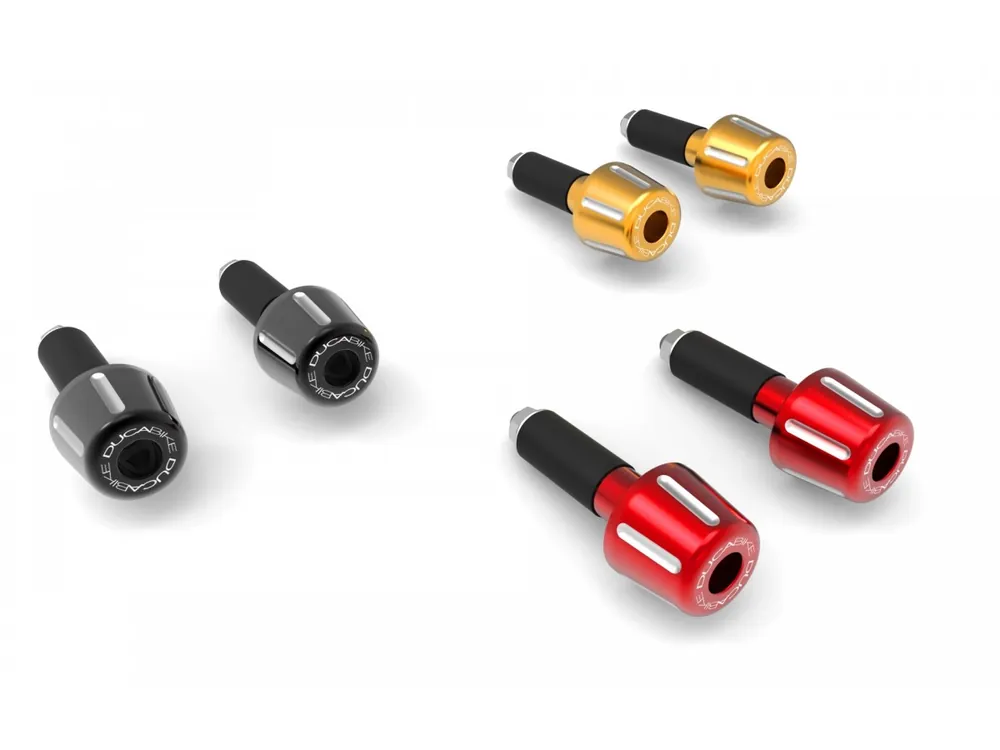 Professional Grade Billet Aluminum Bar Ends by DBK Special Parts Ducati / Scrambler 800 Mach 2.0 / 2017
