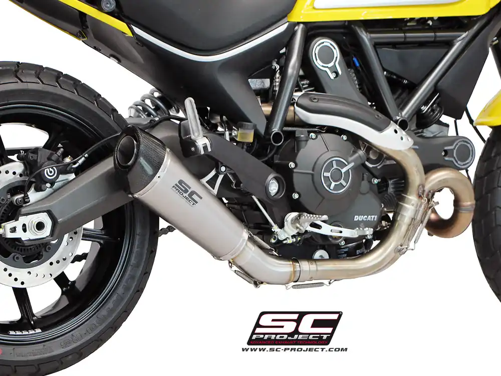 Professional Grade Conic Exhaust by SC-Project Ducati / Scrambler 800 Mach 2.0 / 2018