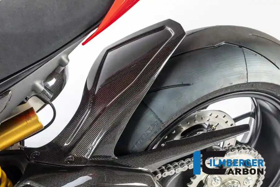 Carbon Fiber Rear Hugger by Ilmberger Carbon Ducati / Panigale V4 R / 2019 Professional Grade