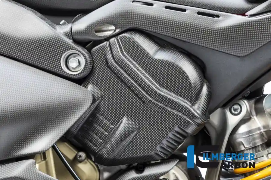 Carbon Fiber Left Side Cylinder Head Cover by Ilmberger Carbon Ducati / Panigale V4 / 2019 Fast Shipping