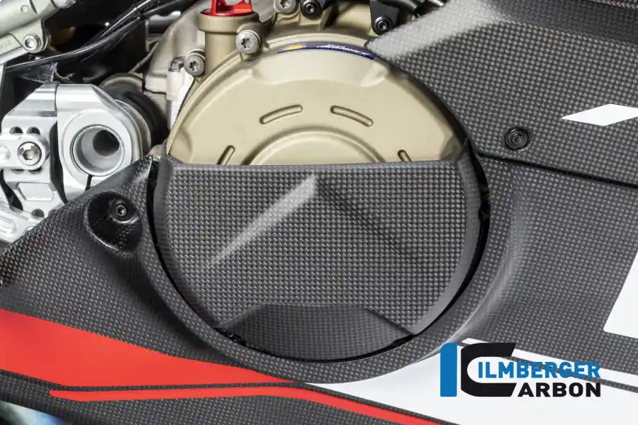 Carbon Fiber Clutch Case Cover by Ilmberger Carbon Ducati / Panigale V4 Speciale / 2019 Best Choice