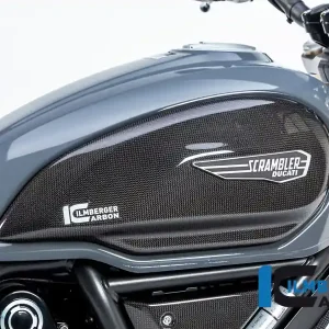 Top Rated Carbon Fiber Tank Side Panel by Ilmberger Carbon  Ducati / Scrambler 1100 / 2019
