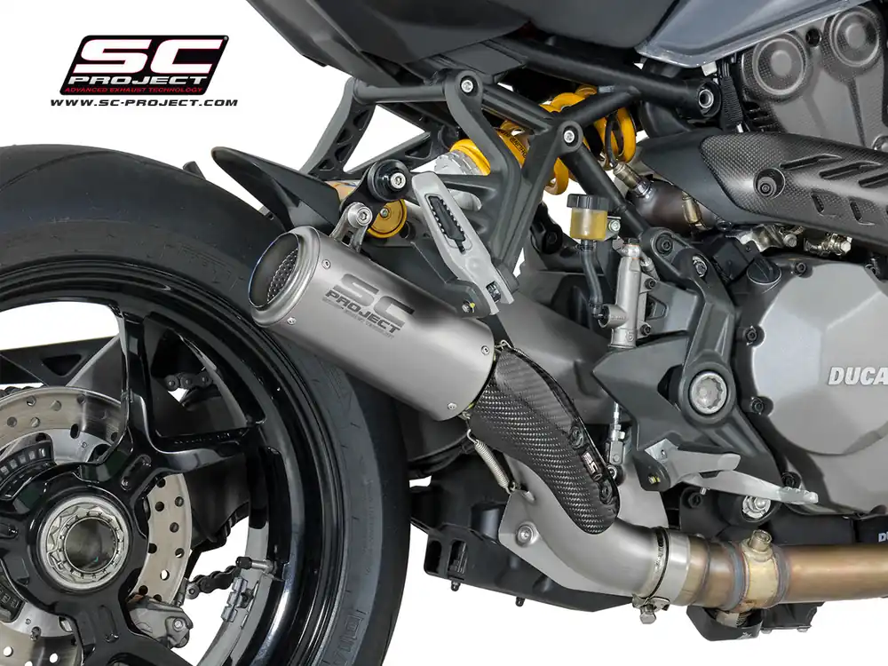 While Supplies Last CR-T Exhaust by SC-Project Ducati / Monster 821 / 2018
