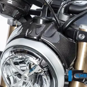 Luxury Carbon Fiber Headlight Surround by Ilmberger Carbon  Ducati / Scrambler 1100 / 2018