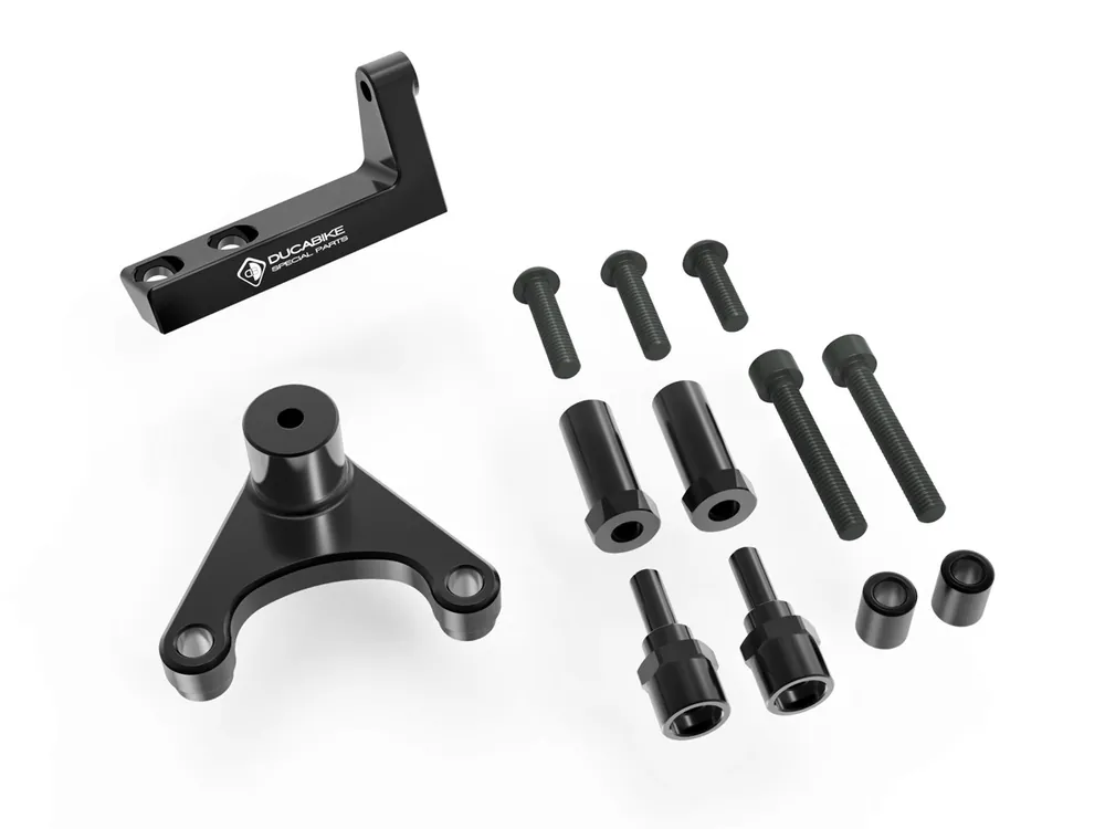 Best Price Ohlins Steering Damper Mount Kit by DBK Special Parts Ducati / Hypermotard 950 SP / 2019