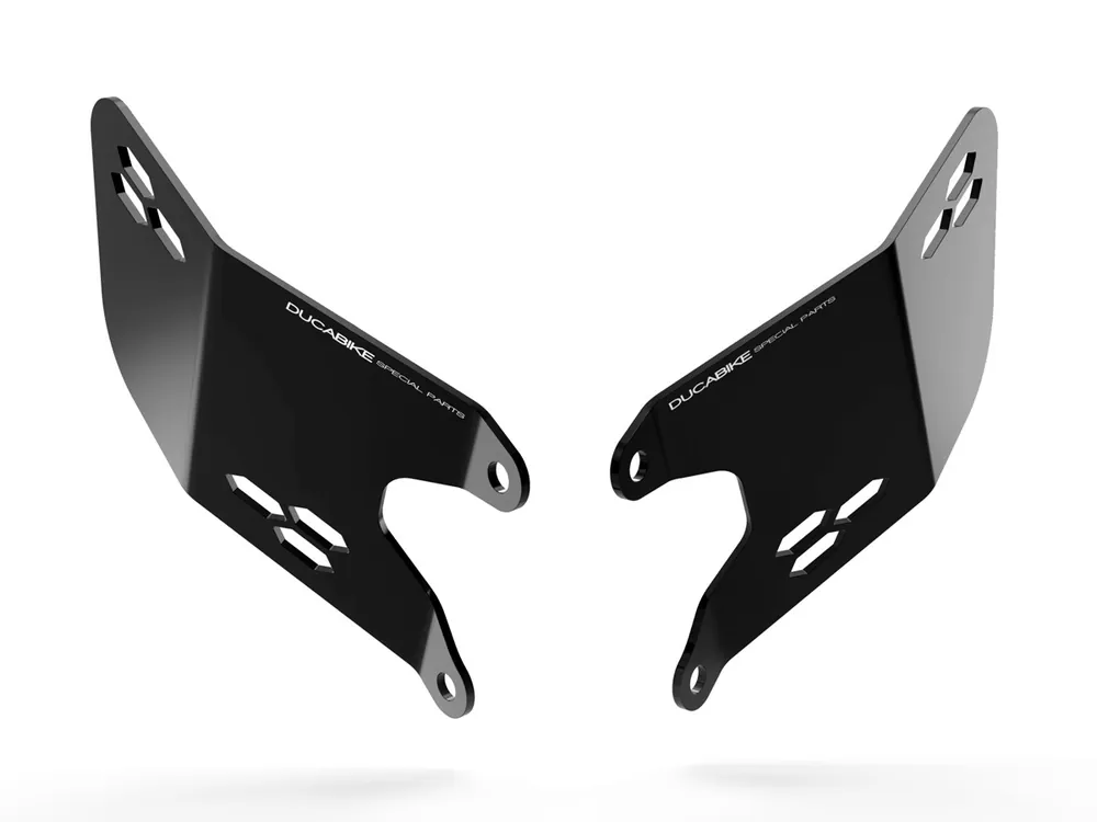 Instant Buy Aluminum Heelguards by DBK Special Parts Ducati / Hypermotard 950 SP / 2019