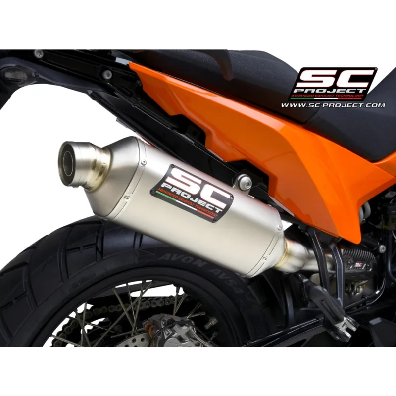 Direct From Manufacturer Rally Raid Exhaust by SC-Project KTM / 790 Adventure / 2019