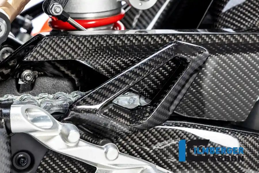 Carbon Fiber Heel Guard by Ilmberger Carbon BMW / S1000RR / 2020 Clearance