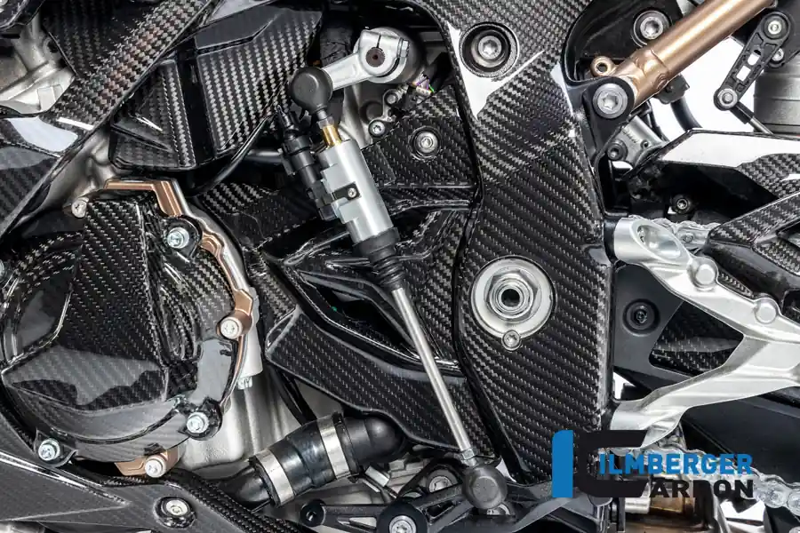 While Supplies Last Carbon Fiber Sprocket Cover by Ilmberger Carbon BMW / S1000RR M Package / 2020