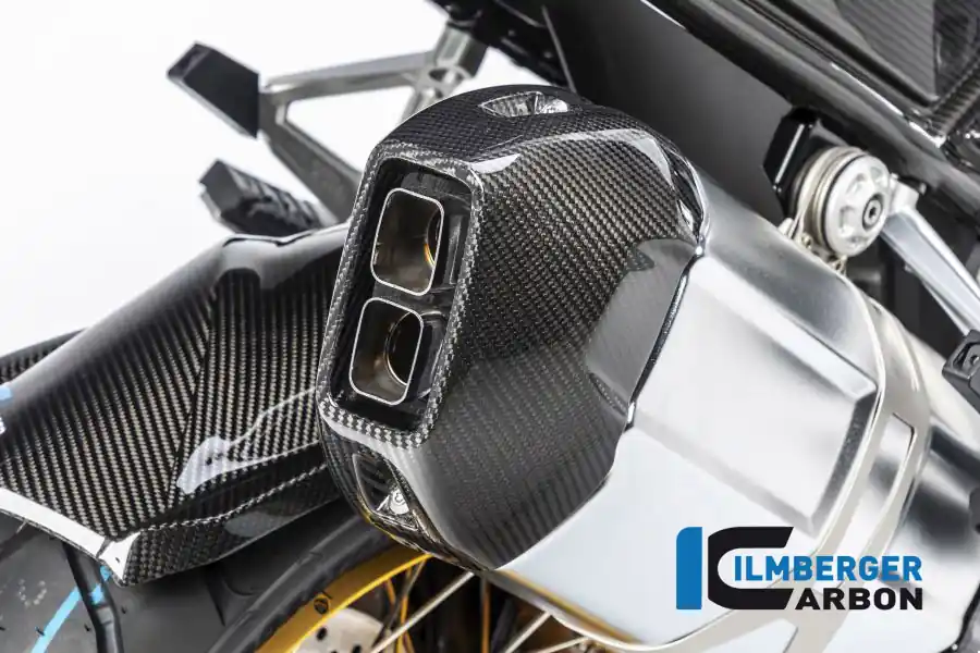 Carbon Fiber Exhaust End Cap by Ilmberger Carbon BMW / R1250GS / 2019 New Release