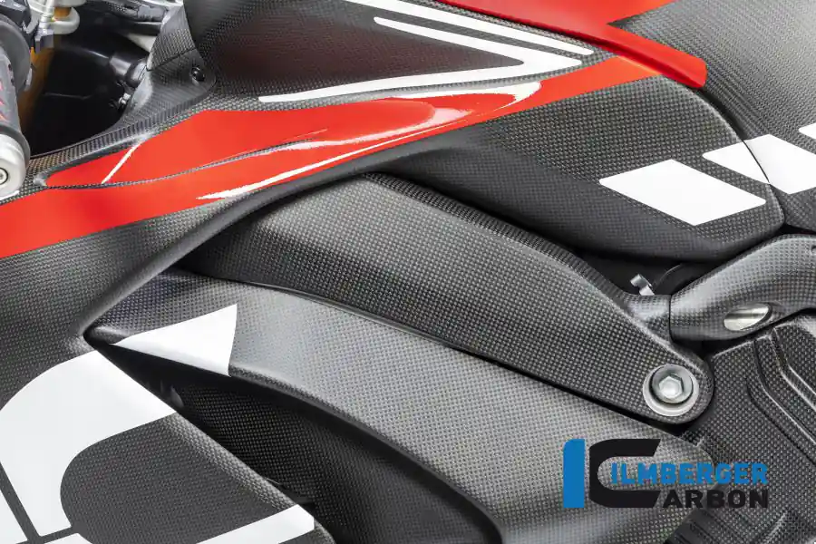 Factory Price Carbon Fiber Left Side Frame Cover by Ilmberger Carbon Ducati / Panigale V4 S / 2018