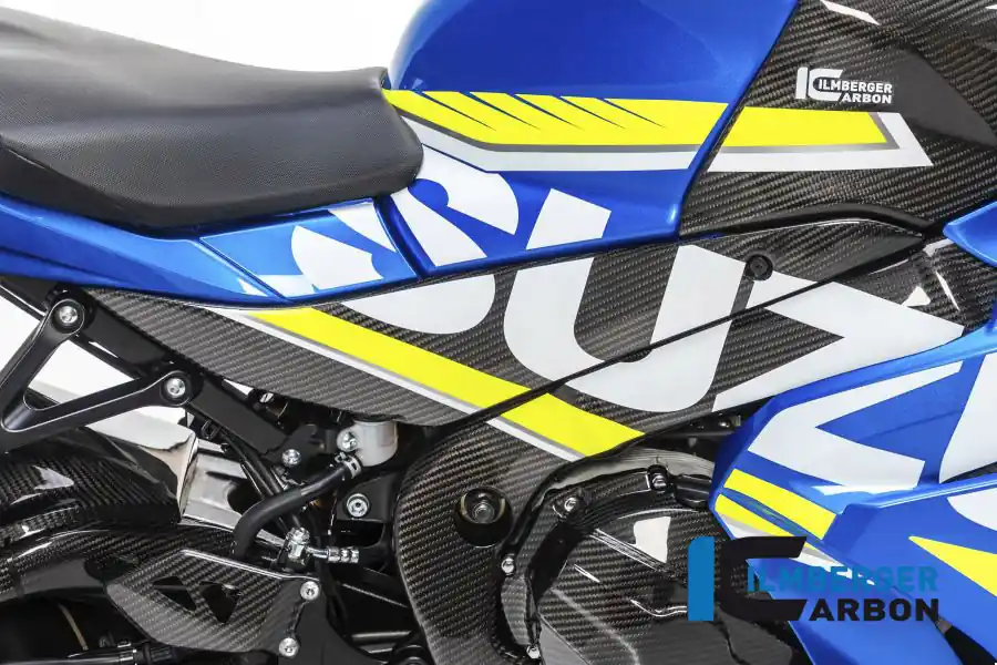 No Minimum Order Carbon Fiber Right Side Lower Tank Cover by Ilmberger Carbon Suzuki / GSX-R1000 / 2019