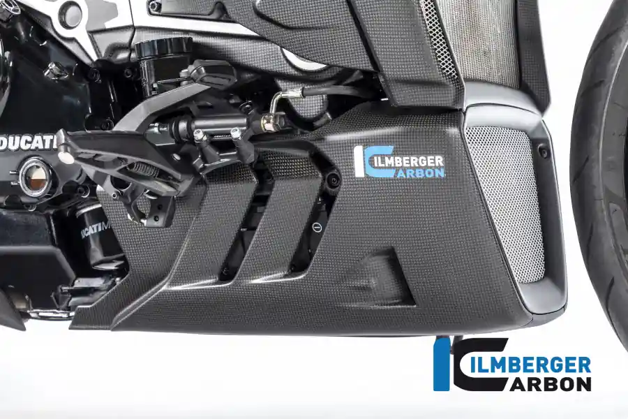 Markdown Carbon Fiber Bellypan by Ilmberger Carbon Ducati / XDiavel S / 2018