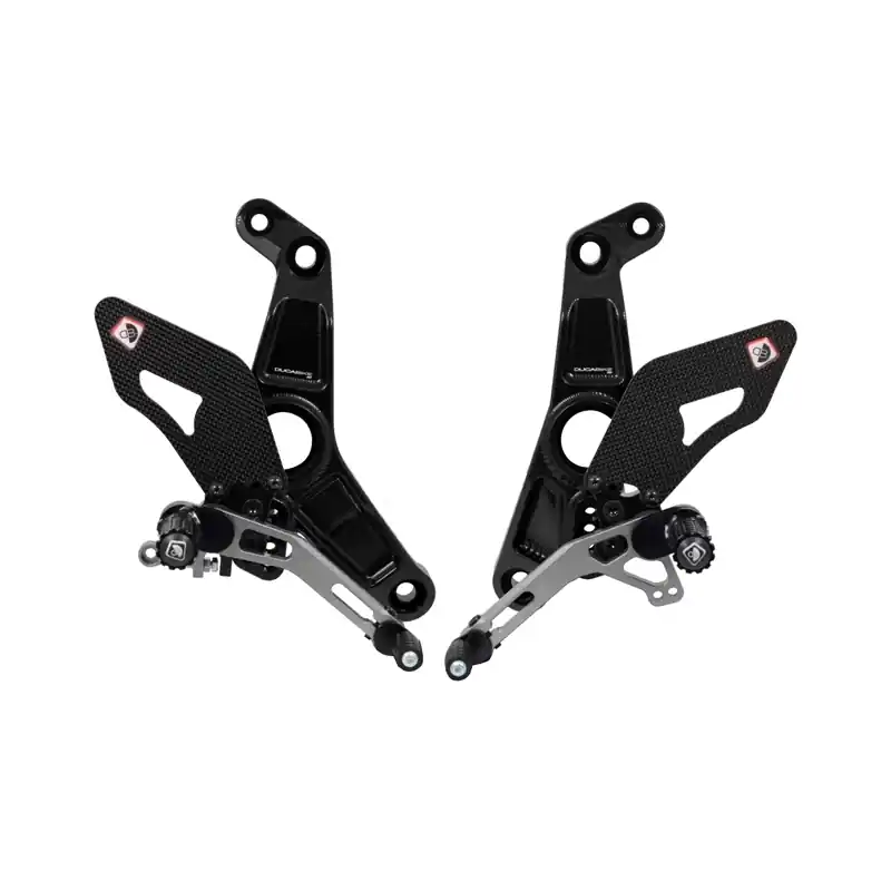 Warranty Included Adjustable Rearsets by DBK Special Parts Ducati / Monster 1200S / 2020