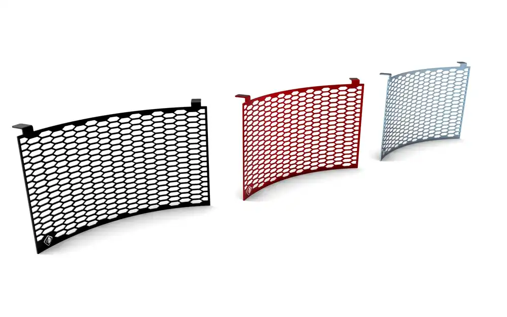 Final Sale Aluminum Radiator Guard by DBK Special Parts Ducati / Monster 1200S / 2020